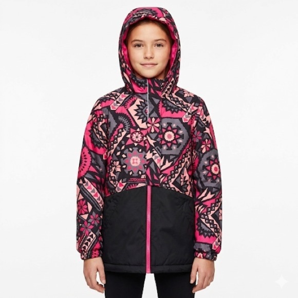 Columbia Other - Columbia youth M winter jacket thermal coil outgrown hooded